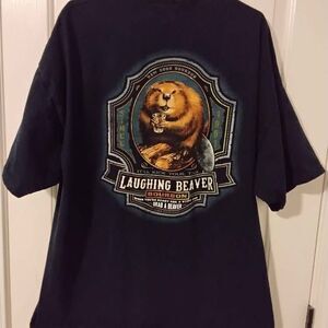 Cabela's Laughing Beaver Bourbon t-shirt, Size 3XL (1C-15)